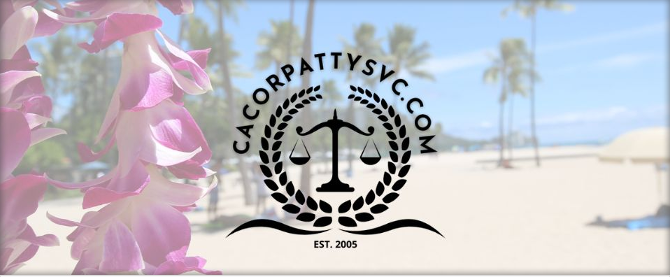 cacorpattysvc.com Hawaii